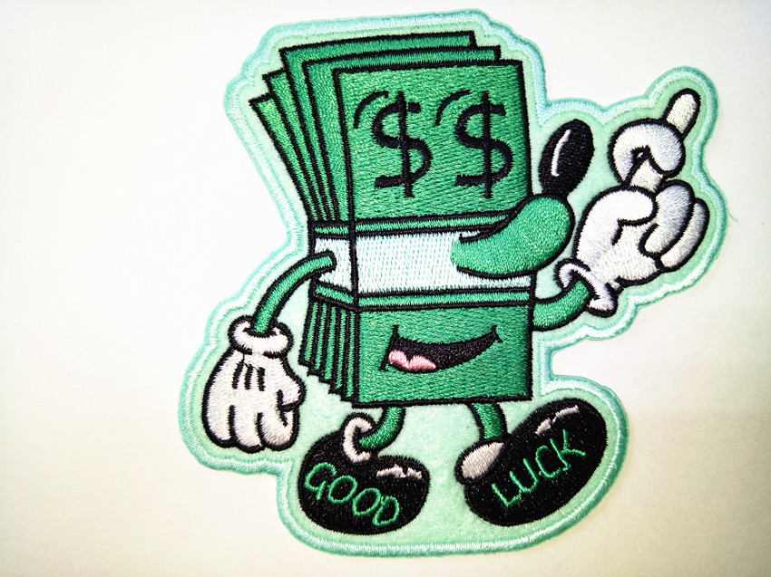 3D 绣花章 3D embroidery patch