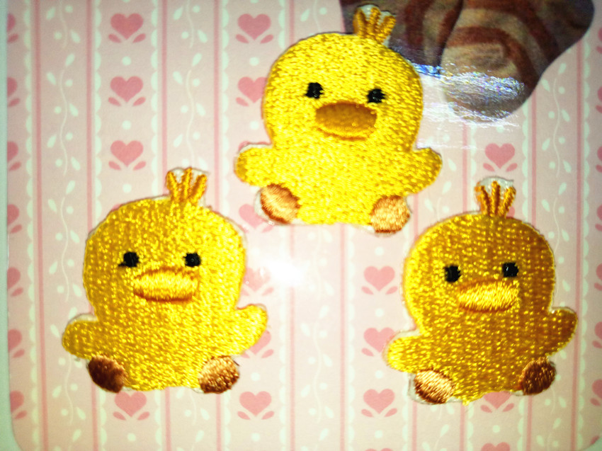 3D 绣花章 3D embroidery patch