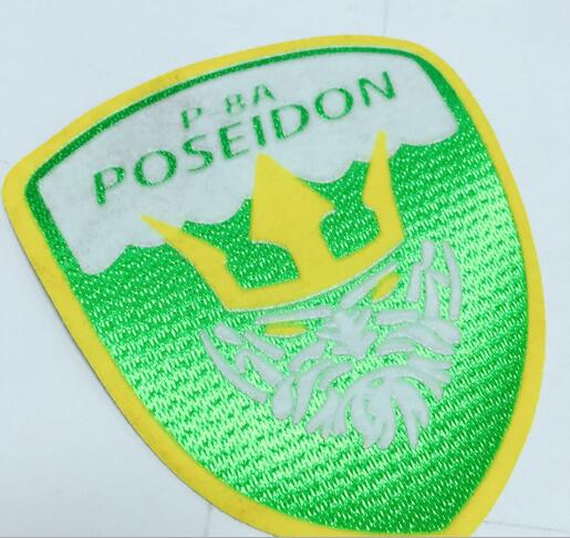 3D 植毛绣花章 3D flocking embroidery patch
