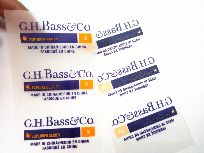 洗水唛烫画 wash label